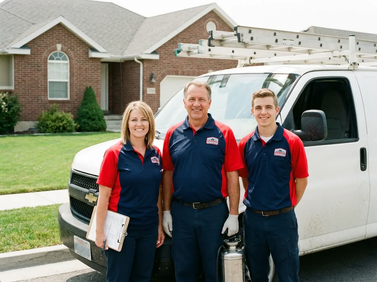 The Perkins Pest Control team — pest control service in Kaysville, UT